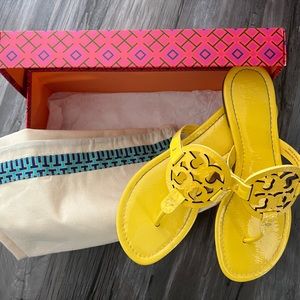 Tory Burch Miller Sandal Limon Sz 8.5